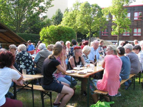 Gemeinsames Grillen im Treff Nº 47